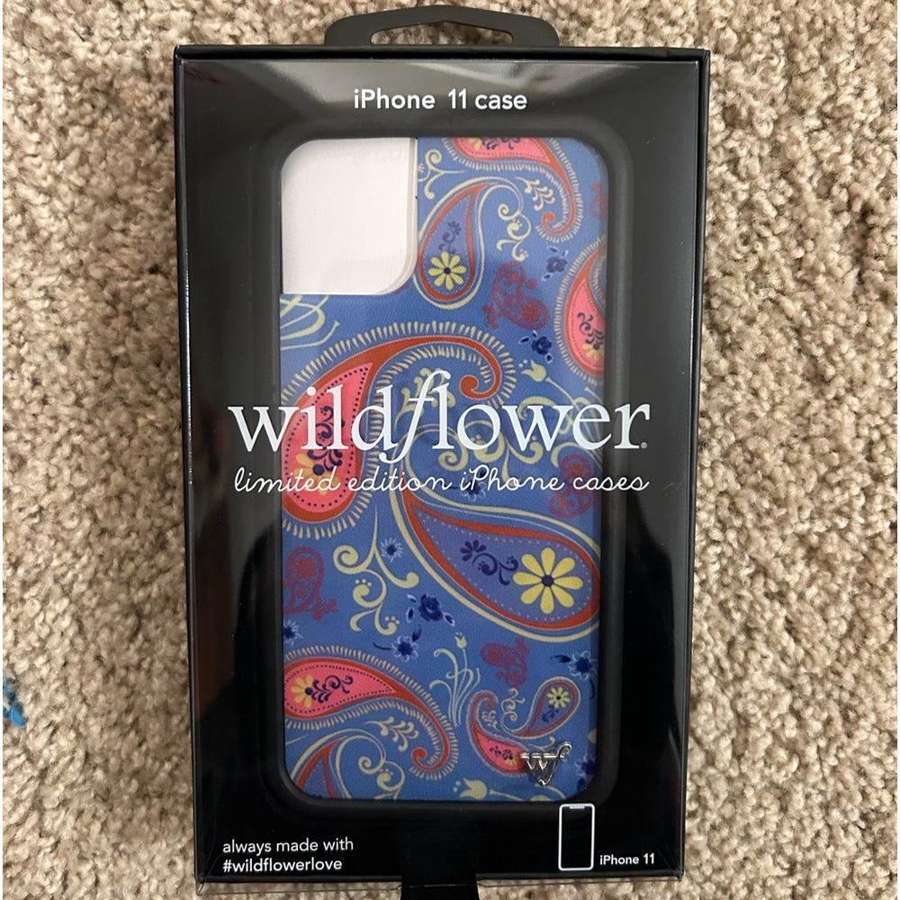Wild Flower Paisley case iPhone 11